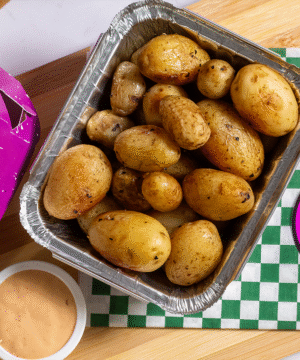Papas con Chipotle