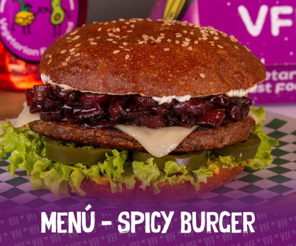 Menú Spicy Burger